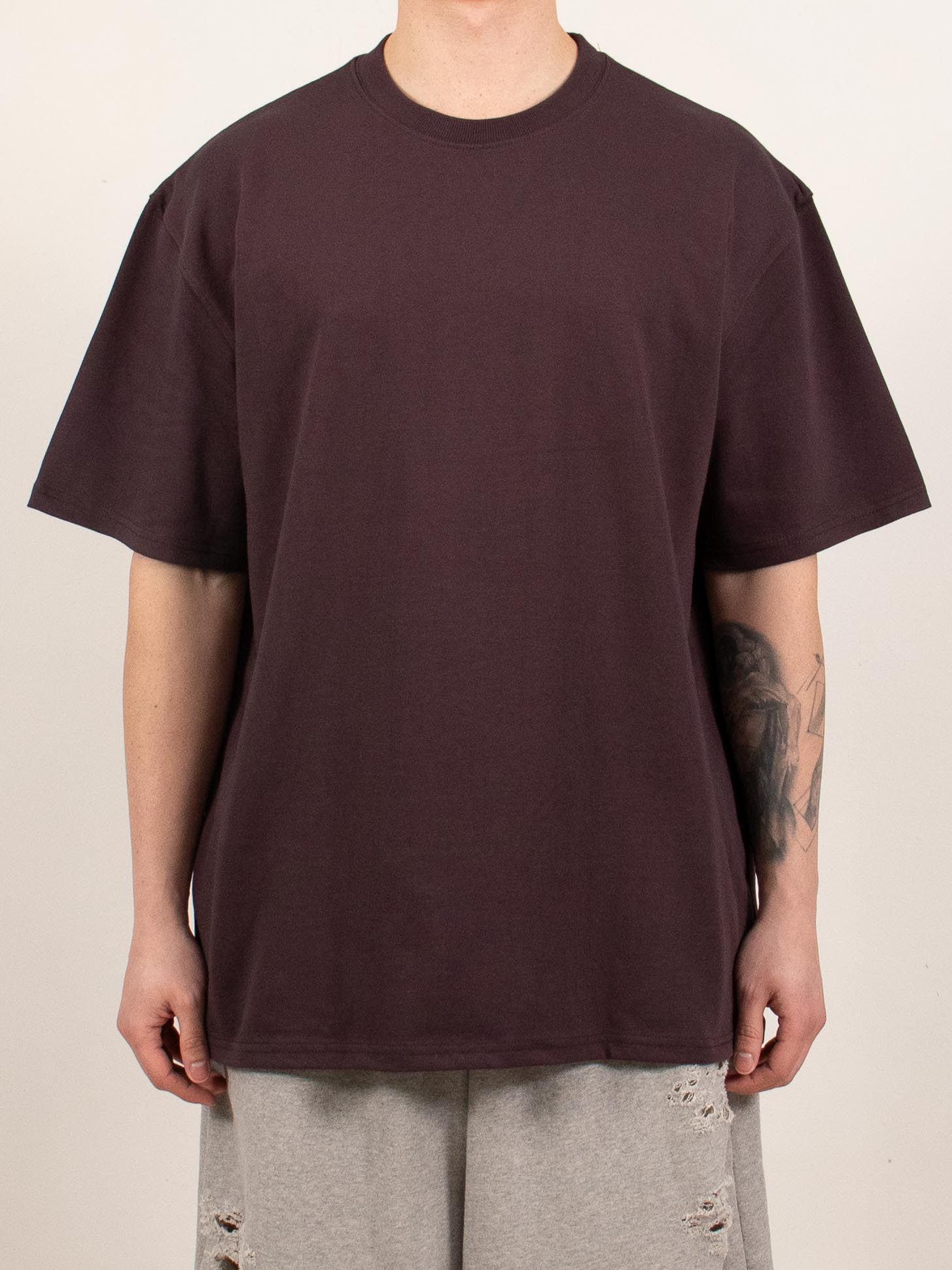 Deep Purple Midweight Oversized Tee