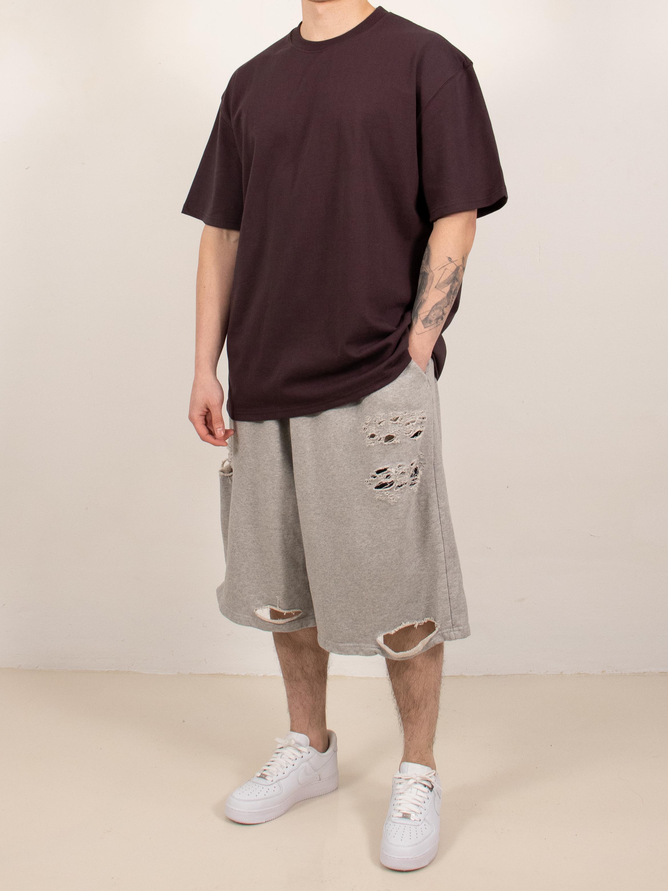 Deep Purple Midweight Oversized Tee