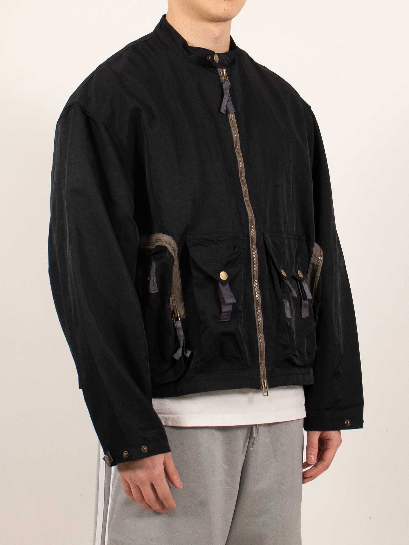 Black Utility Field Jacket